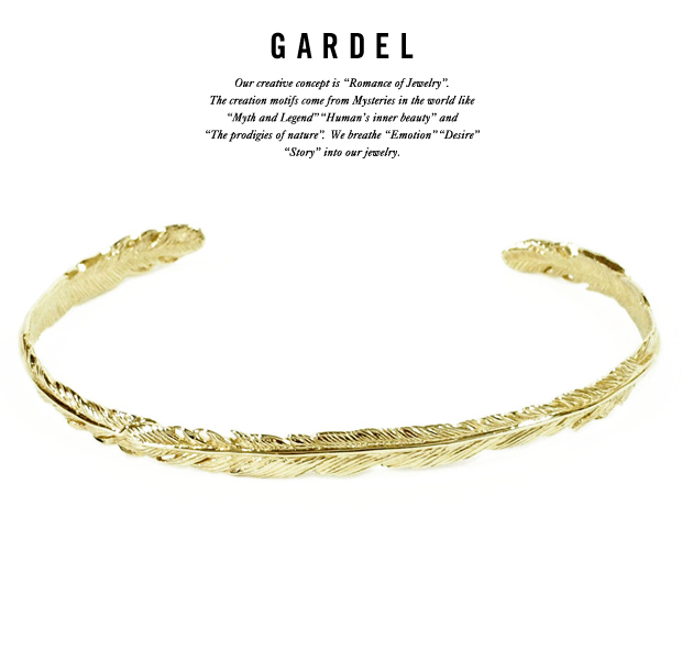 GARDEL gdb033 NATURAL FEATHER BRACELET