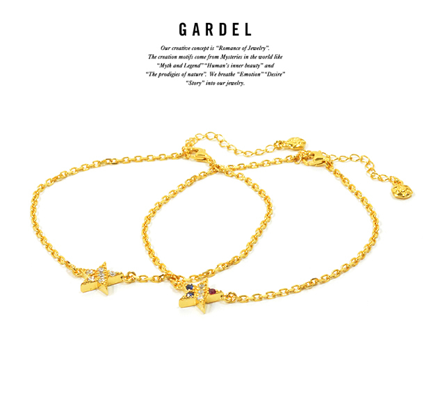 GARDEL GDB-090 Trico Star Anklet GP