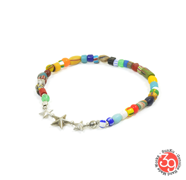 Sunku SK-144 MIX Star Beads Anklet