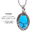 amp japan 13ah-282 turquoise & maria Necklace