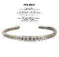 amp japan 14ao-300 large star hammered bangle-wide-