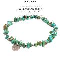 amp japan 13ahk-160 tumbie turquoise bracelet -single-