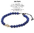 amp japan 14ah-414 hallmark beads bracelet -lapis-