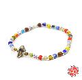 Sunku SK-038 Christmas & Silver Beads Bracelet