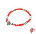 Sunku SK-101 White Heart Mix Bracelet