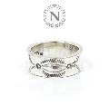 NORTH WORKS W-023 900Silver Stamp Ring