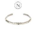 NORTH WORKS W-041 900Silver Round Cuff