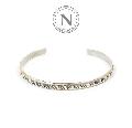 NORTH WORKS W-042 900Silver Round Cuff