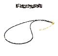 JOHNNY BUISINESS JN06B16S Basic Black Necklace Gold on Bras