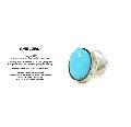 amp japan 16AC-500 Turquoise Oval Pierce