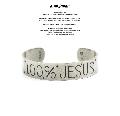 amp japan 16AO-373 100% Jesus Flat Bangle