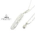 HARIM HRT002WH Feather Necklace /L LEFT