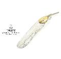 HARIM HRT002WH Feather Pendant /L LEFT K10YG Custom