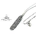 HARIM HRT004BK Feather Necklace /M CENTER