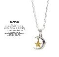 amp japan 17AJK-120 Moon & Star Necklace