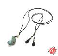 Sunku SK-221 TURQUOISE SILK ROPE NECKLACE