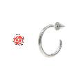 Sunku SK-210-BAR Silver large hoop pierce