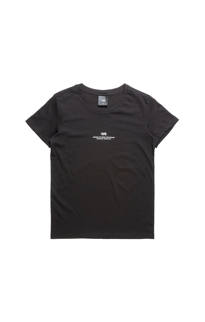 Coordinates Tee Womens - BlackT